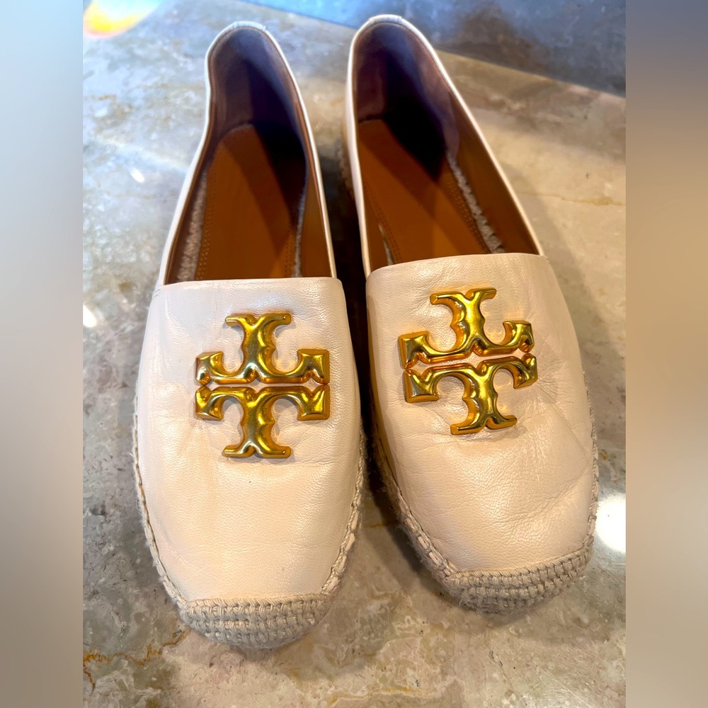Tory Burch Leather Espadrille